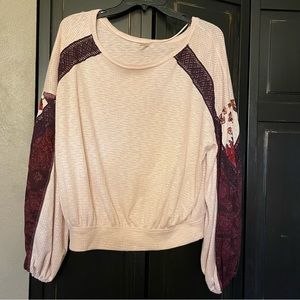 Free People long sleeve top